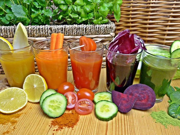 Vegetables and vegetable juices